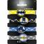 4 Bracelets Batman DC - Silicone