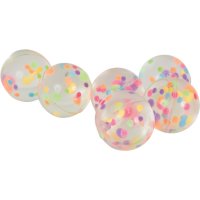 8 Balles Rebondissante Confettis