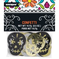 Confettis Halloween - Calavera Skull