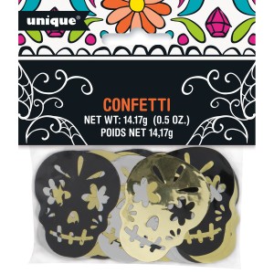 Confettis Halloween - Calavera Skull