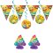 Kit 7 Décorations Emoji Rainbow images:#0