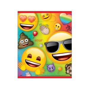 8 Pochettes  cadeaux Emoji Rainbow