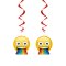 3 Guirlandes Spirales Emoji Rainbow images:#0