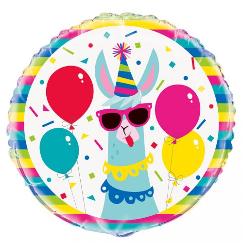 Ballon à Plat Lama Fun pour l'anniversaire de votre enfant - Annikids