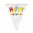 Guirlande Fanions Happy Birthday Fantaisie (3,65 m)