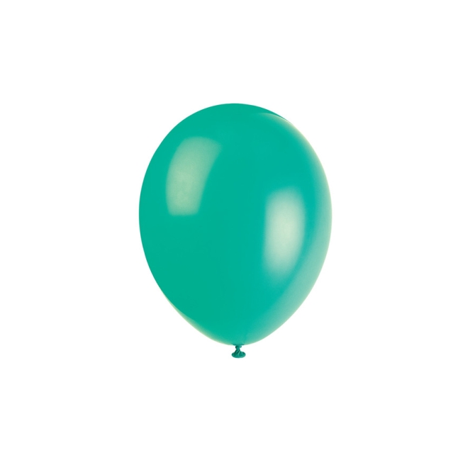 10 Ballons Vert Fougre 