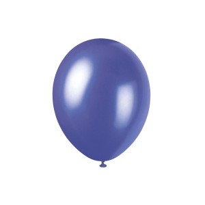 8 Ballons Violet Electrique