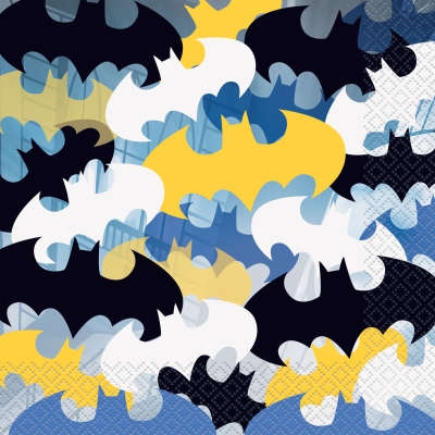 16 Serviettes Batman 