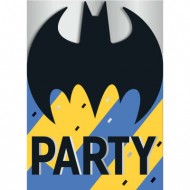 8 Invitations Batman
