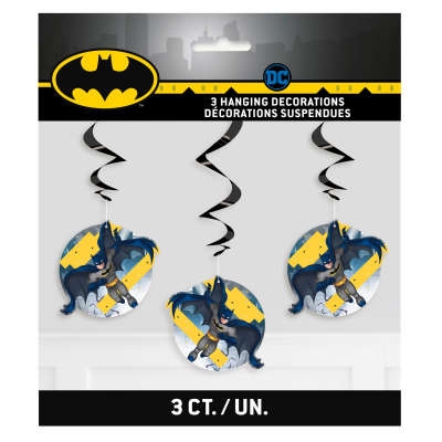 3 Décorations à suspendre Batman 
