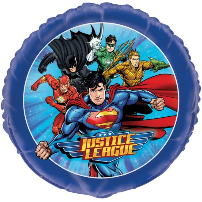 Ballon  Plat Justice League 