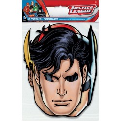 8 Masques Justice League - Carton. n1