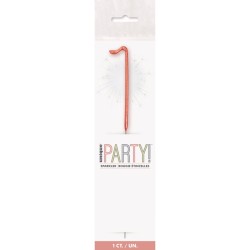 Cierge Magique Rose Gold 17 cm - Chiffre 1. n1