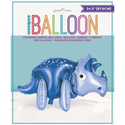 Ballon Gant Dino Bleu - 87, 6 cm. n1