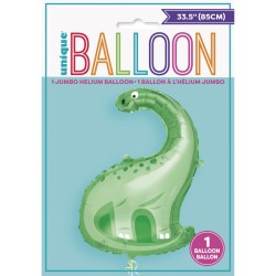 Ballon Gant Dino Vert - 85 cm. n1