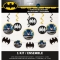 Kit 7 Décorations Batman images:#0