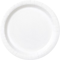 8 Assiettes - Blanc