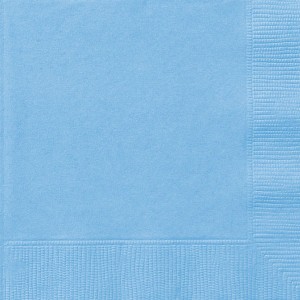 20 Serviettes - Bleu Poudr