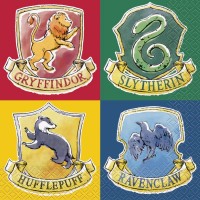 Contient : 1 x 16 Serviettes Harry Potter Wizarding World