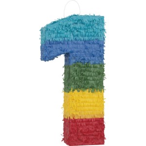 Pinata Chiffre 1 - Multicolore