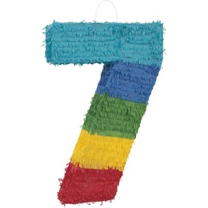 Pinata Chiffre 7 - Multicolore