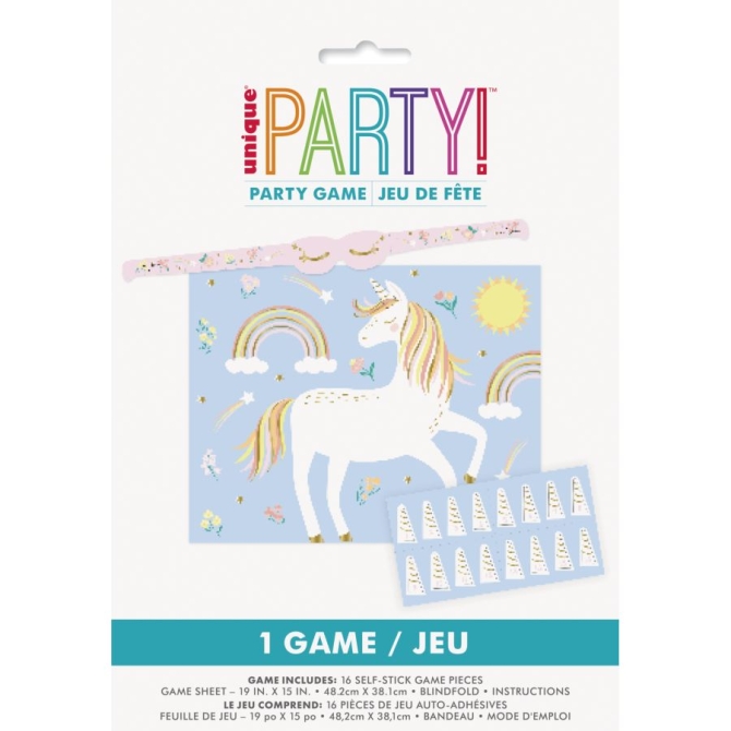 Jeu à fixer au mur Licorne 