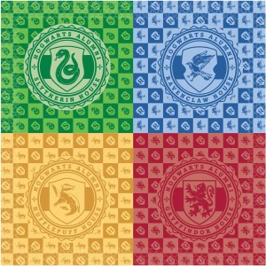 16 Serviettes Harry Potter Houses