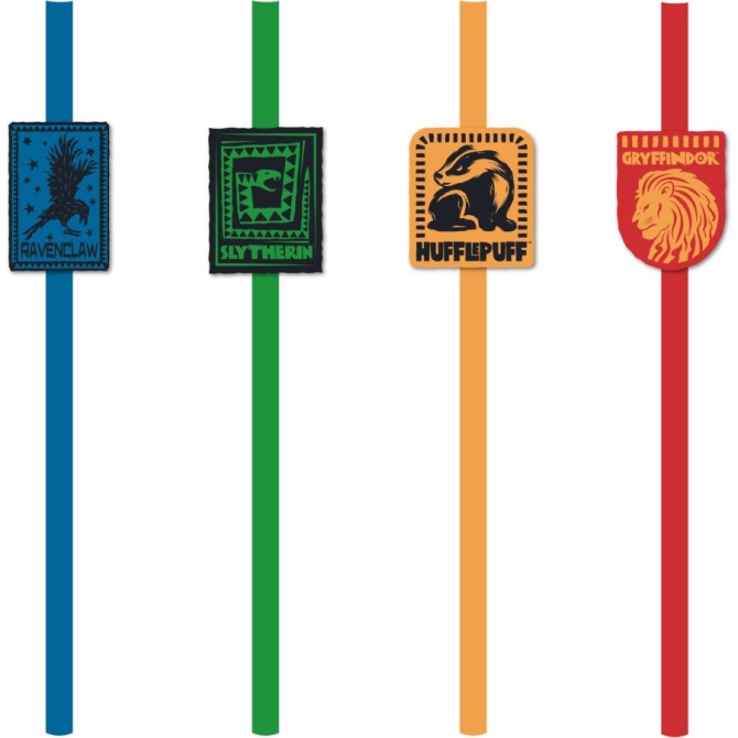 8 Pailles Harry Potter Houses