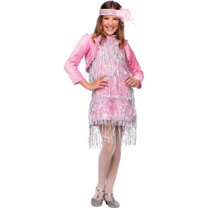 Dguisement Miss Charleston Rose Luxe