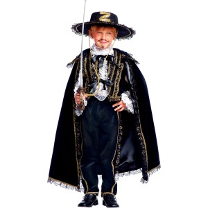 Dguisement de Zorro Luxe - 11-12 ans