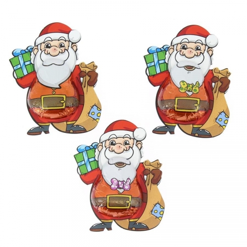 3 Pères Noël en Chocolat 