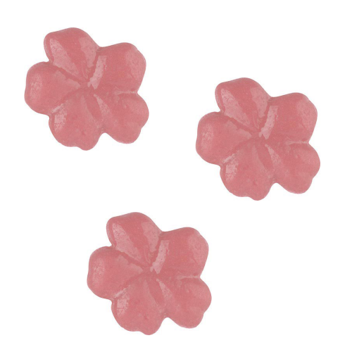 3 Mini Fleurs Sakura ( 2,7 cm)  - Chocolat Blanc 