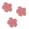 3 Mini Fleurs Sakura (Ø 2,7 cm)  - Chocolat Blanc images:#0
