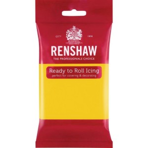 Pte  sucre Jaune Pastel 250g Renshaw