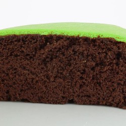 Gteau pte  sucre vert  22 cm,  8 / 10 parts. n3