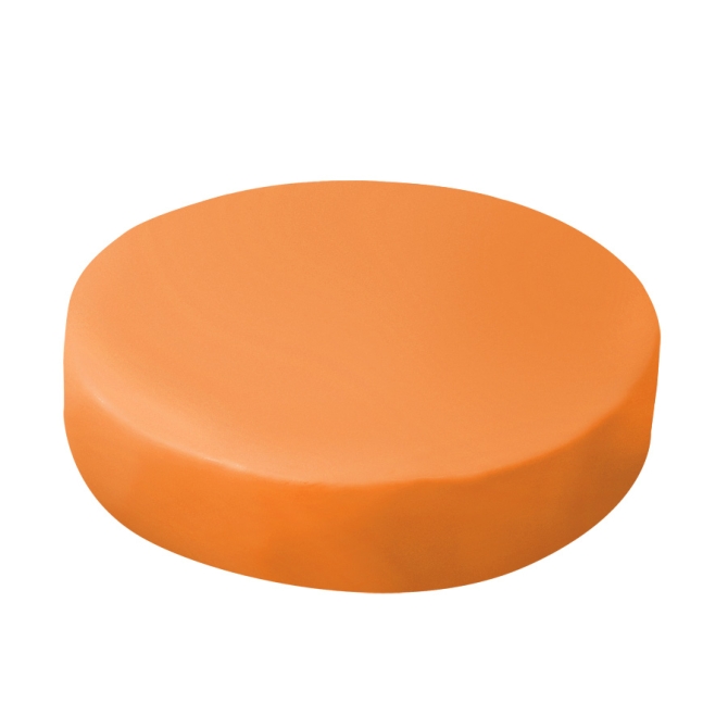 Gteau pte  sucre orange  22 cm,  8 / 10 parts 