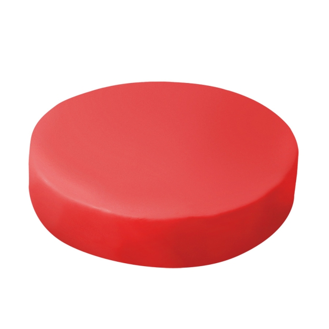 Gteau pte  sucre rouge  22 cm,  8 / 10 parts 