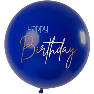 Ballon Elegant True Blue XL - 80cm