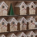 Calendrier de l Avent Village de Nol - Bois. n3
