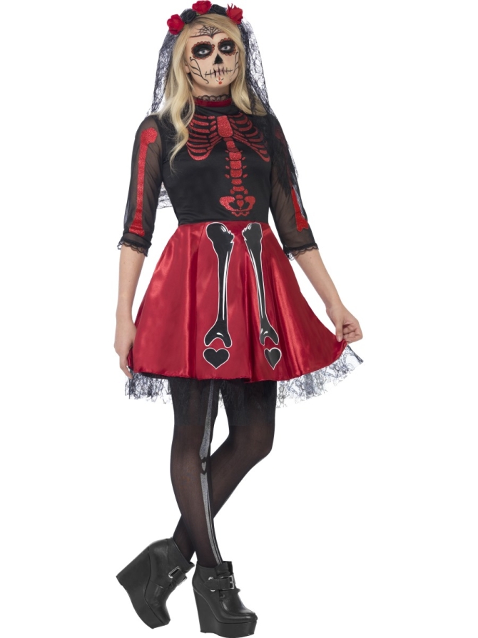 Dguisement Diva Jour des Morts Taille XS 