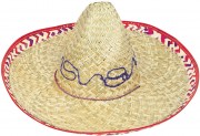 Chapeau Sombrero Mexicain en Paille