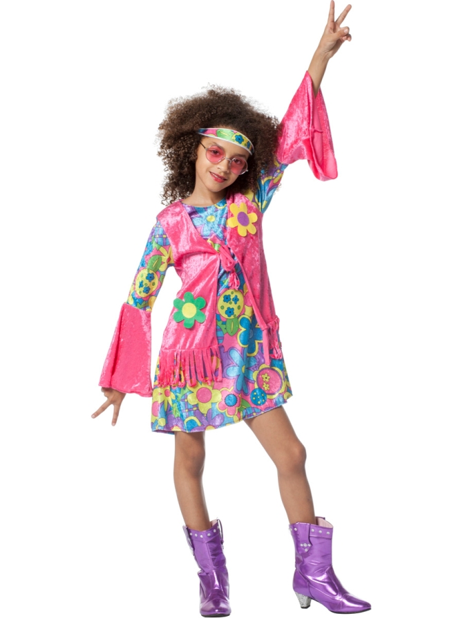 Dguisement Hippie Flower Enfant Taille 176 