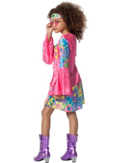Dguisement Hippie Flower Enfant Taille 176. n2