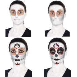 Set Maquillage Squelette Dia de Los Muertos. n1
