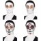 Set Maquillage Squelette Dia de Los Muertos images:#1