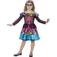 Dguisement Marie Jour des Morts Taille 7-9 ans