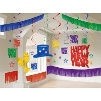 Kit de Dcorations happy New Year Multicolores