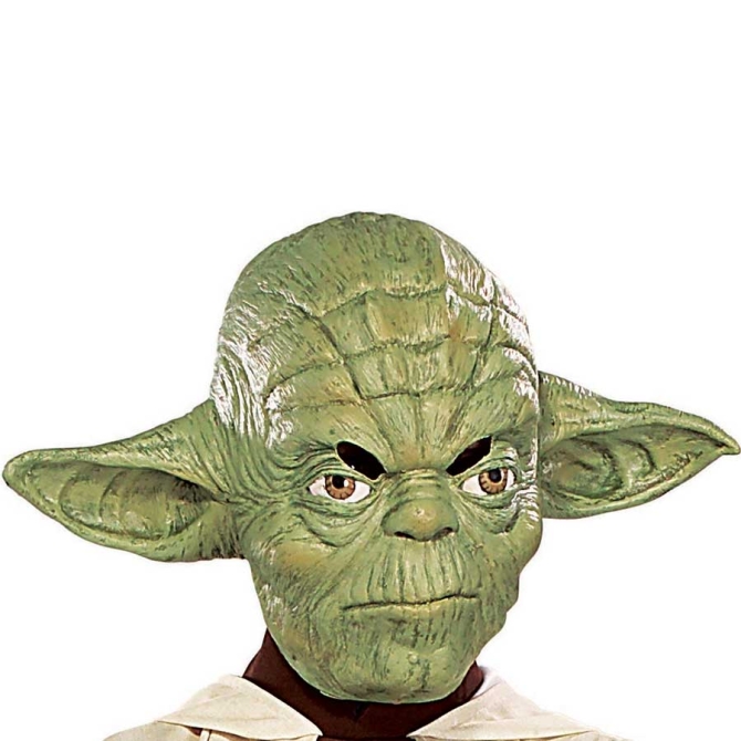 Masque Yoda 3 / 4 (Star Wars) 