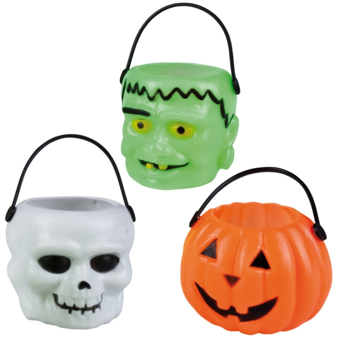 6 mini paniers Halloween 