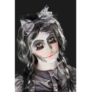 Kit de Maquillage, Tatouage et Faux cils Halloween Doll